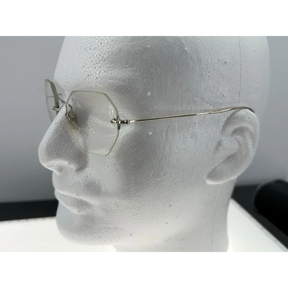 AO Eyeglasses Antique 2-tone Gold Rimless 1/10 12K GF American Optical (C5-04)
